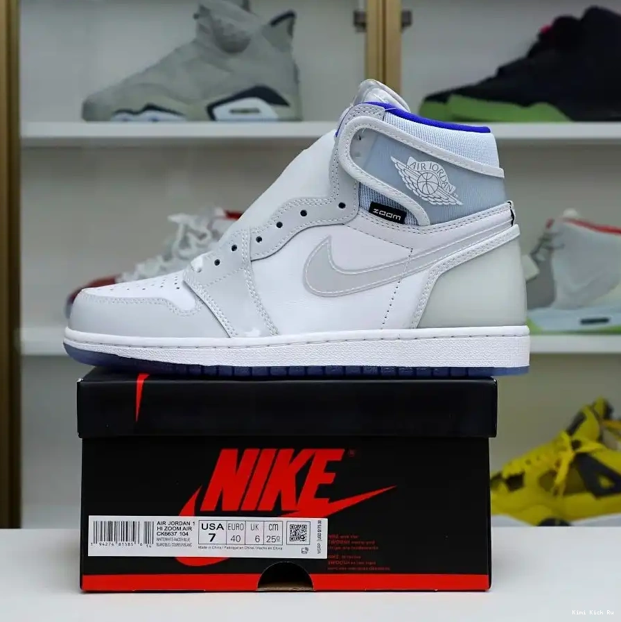 1 ZOOM JORDAN HIGH AIR Kimikick BLUE' 'RACER 0526